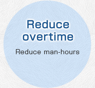 Reduce overtime Reduce man-hours